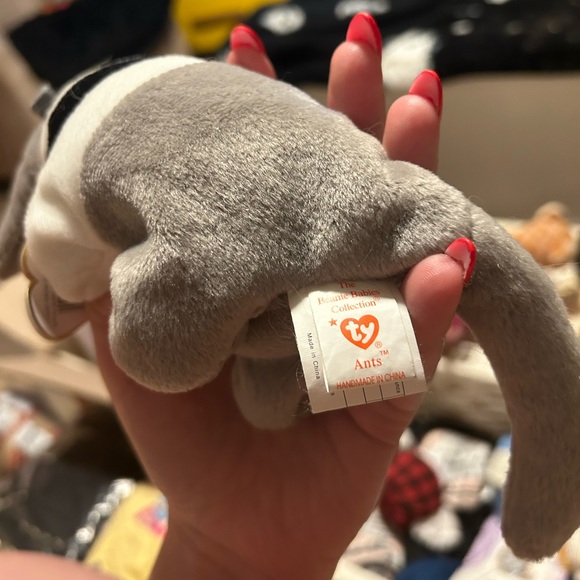 Ty Original Beanie Baby Ants The Anteater - RARE Tag W/ Errors Vintage 1998 - Picture 2 of 3